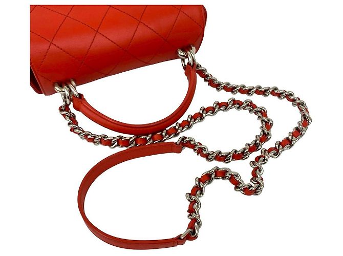 Borsa 2way Chanel Matelassé in pelle d'agnello - vista 5