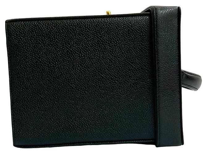 Borsa a mano e a tracolla 2way Chanel Coco Mark in pelle Caviar opaca - vista 6