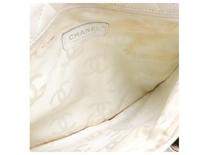 Borsa a tracolla Chanel Cambon Line in vitello morbido - vista 7
