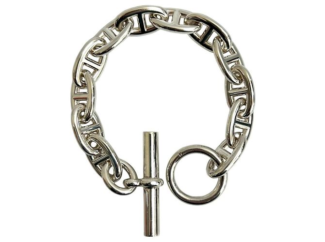 Chaîne d'ancre Bracciale Hermès Chaine d'Ancre GM Silver925 - vista 6