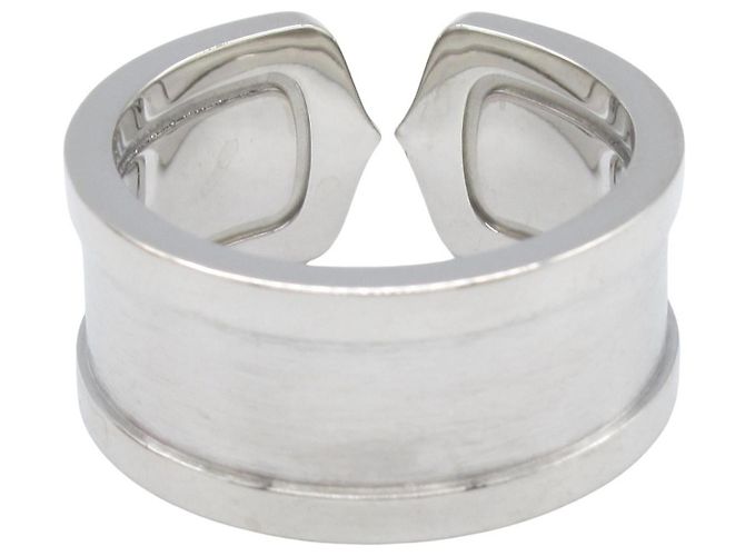 Cartier C2 Au750 Weißgold Ring Größe 14 - Ansicht 3