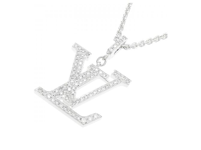 Collana Louis Vuitton Pendant LV GM Au750 - vista 3