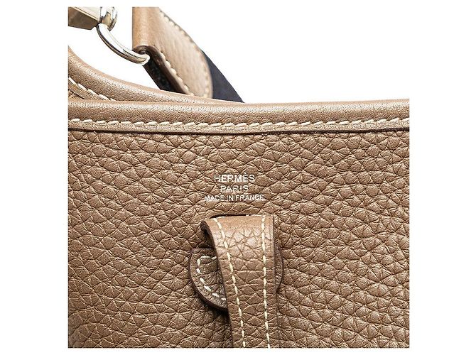 Hermès Borsa a tracolla Hermes Evelyne TPM Taurillon Clemence - vista 7