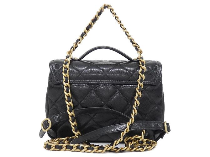 Chanel AS5347 Rucksack aus Caviar-Leder - Ansicht 2