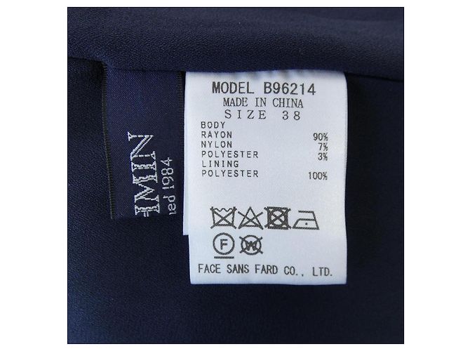 Autre Marque Falda azul marino Brahmin - vista 3