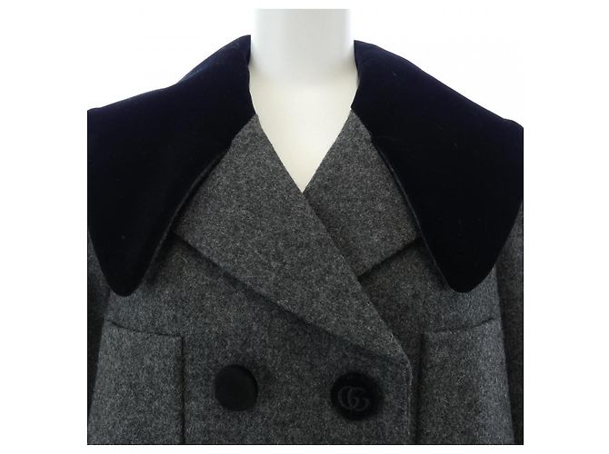 Abrigo de lana Gucci 633352 ZAFWP - vista 6