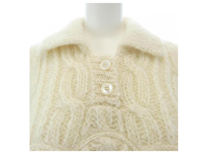 Céline Strickoberteil Weiß - Ansicht 5