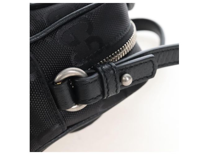 GUCCI GG Canvas Off The Grid Bag Nylon Black Silver 625850 - vista 13