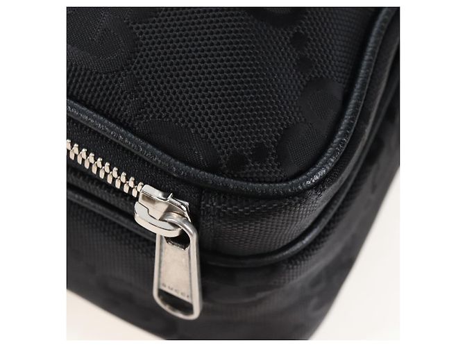 GUCCI GG Canvas Off The Grid Bag Nylon Black Silver 625850 - vista 15