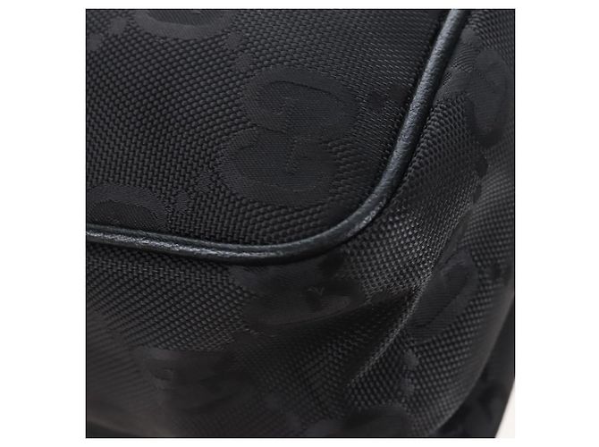GUCCI GG Canvas Off The Grid Bag Nylon Black Silver 625850 - vista 17