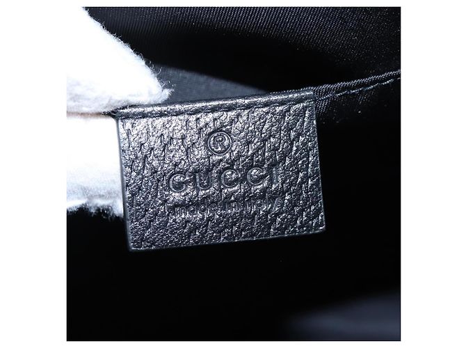 GUCCI GG Canvas Off The Grid Bag Nylon Black Silver 625850 - vista 22