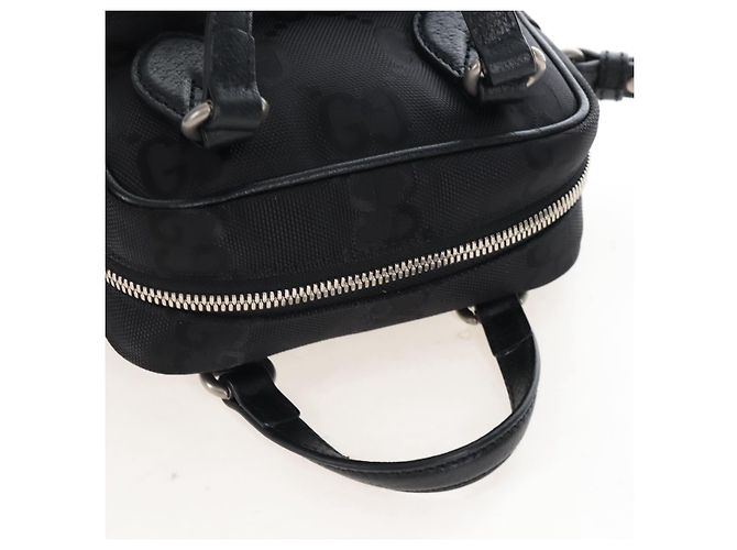 GUCCI GG Canvas Off The Grid Bag Nylon Black Silver 625850 - vista 6