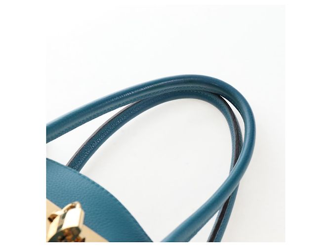 LOUIS VUITTON Mira MM Hand Bag Leather Blue M55023 LV - vista 14