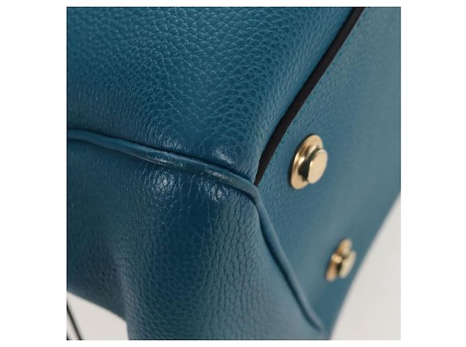 LOUIS VUITTON Mira MM Hand Bag Leather Blue M55023 LV - vista 16