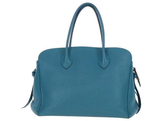 LOUIS VUITTON Mira MM Hand Bag Leather Blue M55023 LV - vista 2
