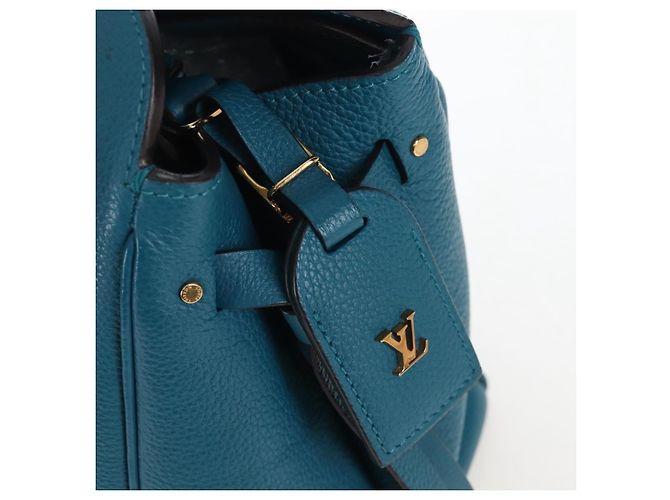 LOUIS VUITTON Mira MM Hand Bag Leather Blue M55023 LV - vista 20