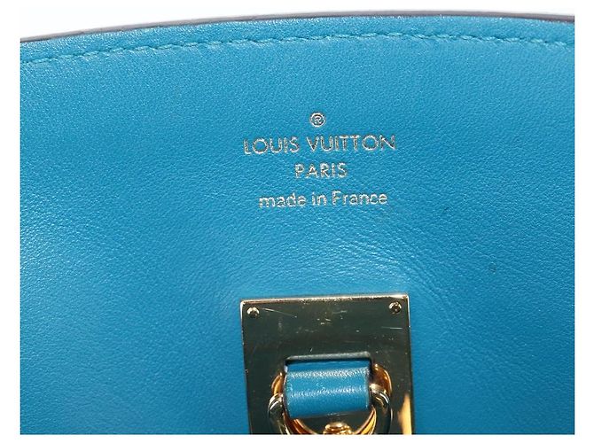 LOUIS VUITTON Mira MM Hand Bag Leather Blue M55023 LV - vista 21