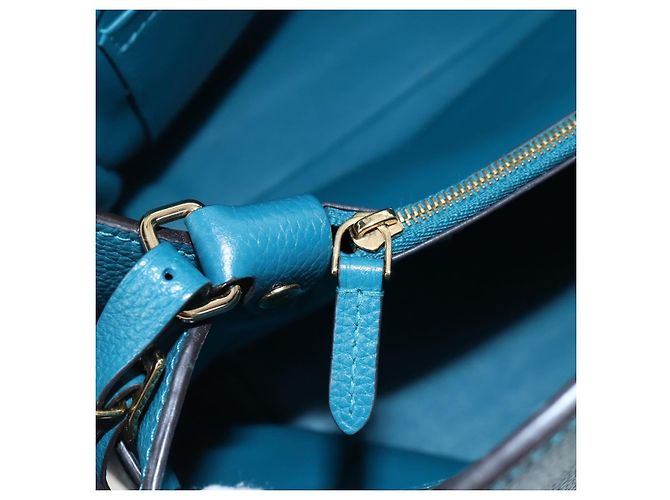 LOUIS VUITTON Mira MM Hand Bag Leather Blue M55023 LV - vista 25