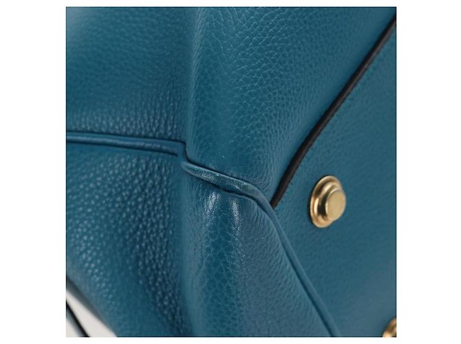 LOUIS VUITTON Mira MM Hand Bag Leather Blue M55023 LV - vista 8