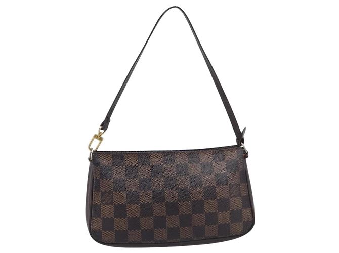 LOUIS VUITTON Damier Ebene Pochette Accessoires Pouch N41206 LV - vista 13