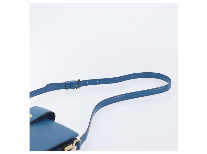 LOUIS VUITTON Epi Capuchin Shoulder Bag Blue M52345 LV - vista 14