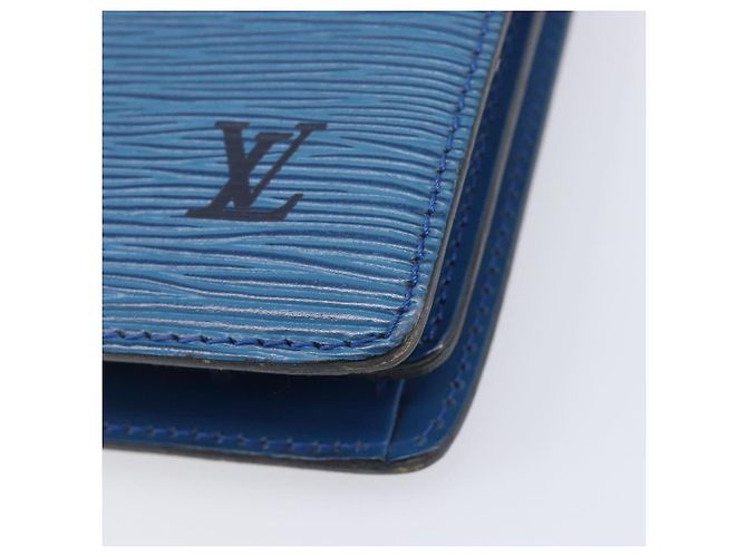 LOUIS VUITTON Epi Capuchin Shoulder Bag Blue M52345 LV - vista 15