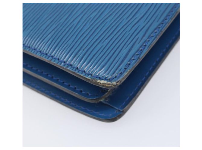 LOUIS VUITTON Epi Capuchin Shoulder Bag Blue M52345 LV - vista 16