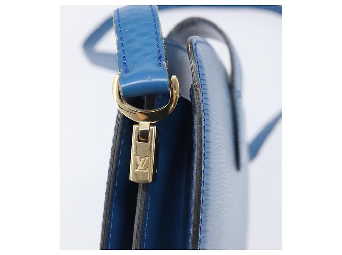 LOUIS VUITTON Epi Capuchin Shoulder Bag Blue M52345 LV - vista 19