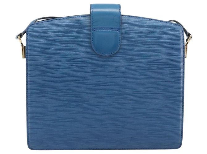 LOUIS VUITTON Epi Capuchin Shoulder Bag Blue M52345 LV - vista 2