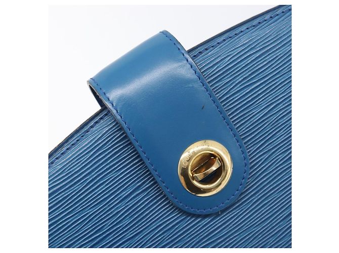 LOUIS VUITTON Epi Capuchin Shoulder Bag Blue M52345 LV - vista 20