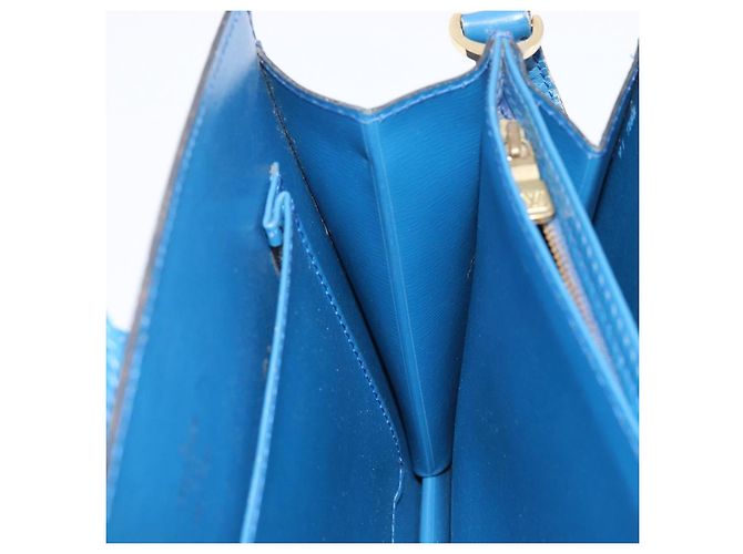 LOUIS VUITTON Epi Capuchin Shoulder Bag Blue M52345 LV - vista 22