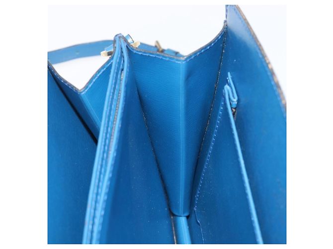 LOUIS VUITTON Epi Capuchin Shoulder Bag Blue M52345 LV - vista 23