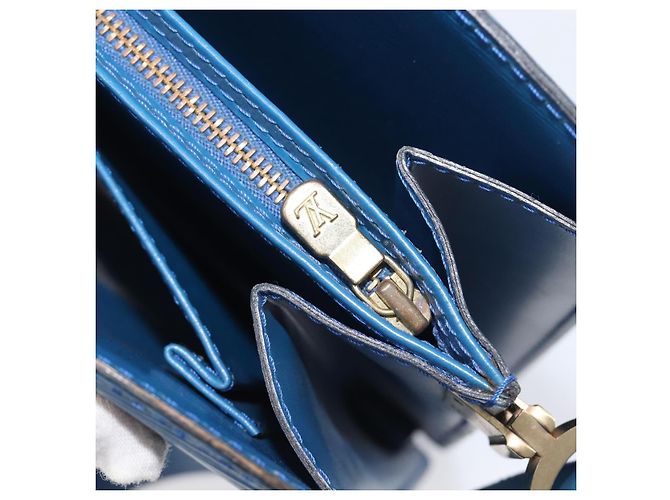 LOUIS VUITTON Epi Capuchin Shoulder Bag Blue M52345 LV - vista 25