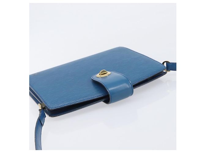 LOUIS VUITTON Epi Capuchin Shoulder Bag Blue M52345 LV - vista 6