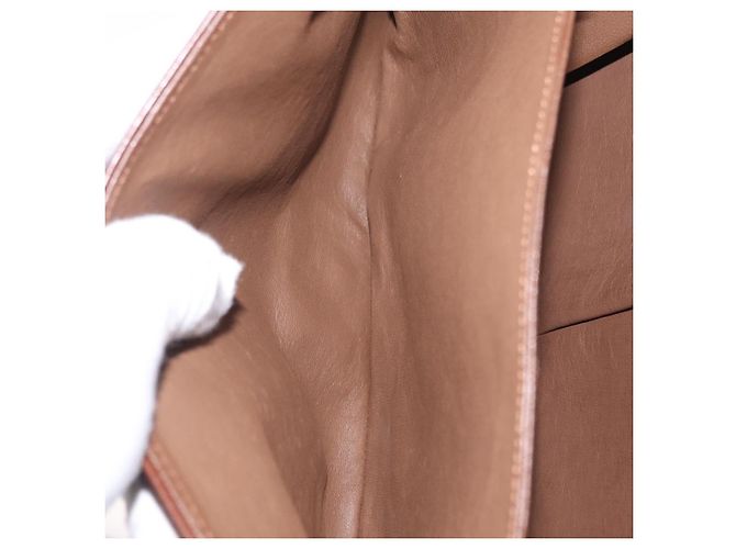 Céline CELINE Triomphe Shoulder Bag Leather Brown Gold Tone - vista 23