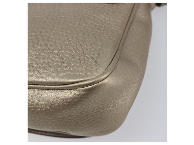 GUCCI Soho Chain Shoulder Bag Leather Gold 323190 - vista 14