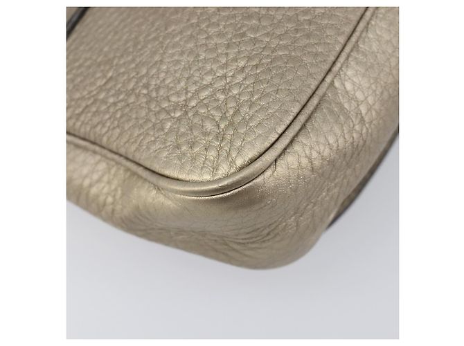 GUCCI Soho Chain Shoulder Bag Leather Gold 323190 - vista 15