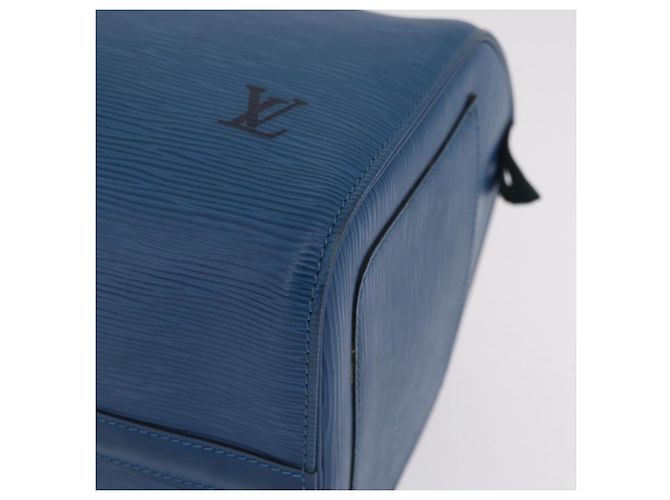 LOUIS VUITTON Epi Speedy 30 Hand Bag Toledo Blue M43005 LV - vista 17