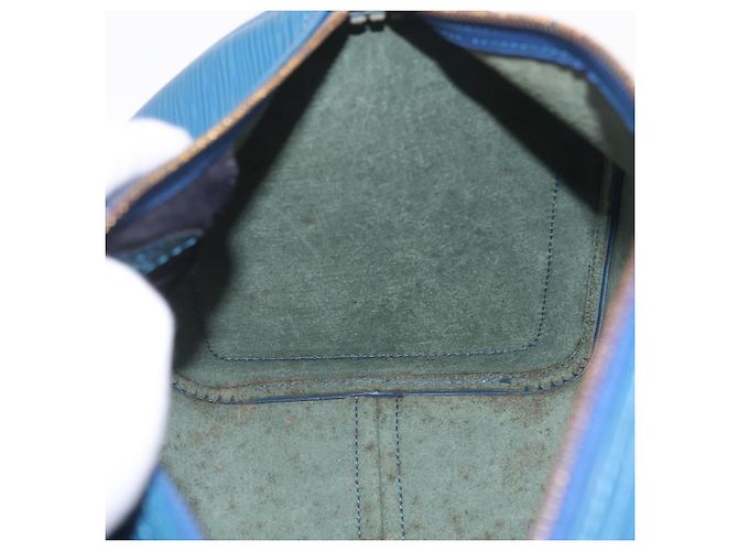 LOUIS VUITTON Epi Speedy 30 Hand Bag Toledo Blue M43005 LV - vista 21