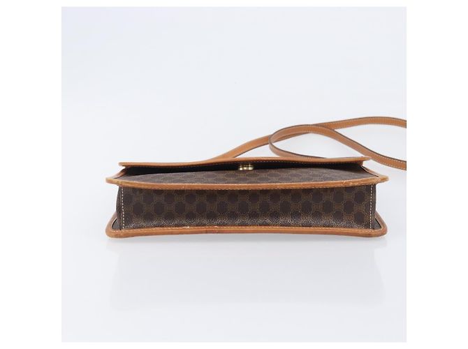 Céline CELINE Macadam Shoulder Bag PVC Brown Gold Tone - vista 10
