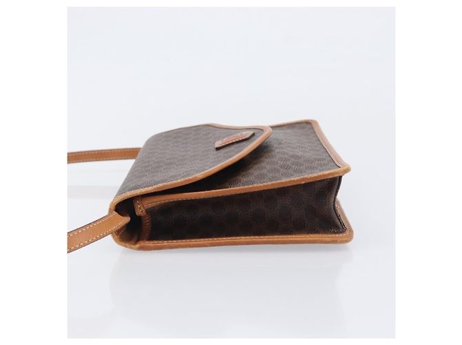 Céline CELINE Macadam Shoulder Bag PVC Brown Gold Tone - vista 5