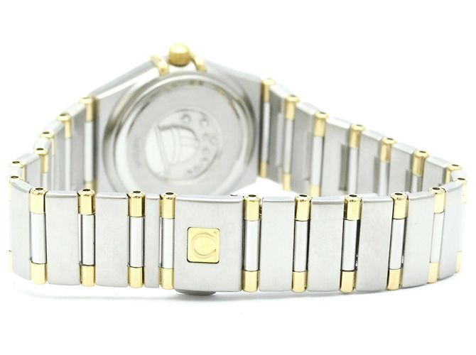 Orologio Omega Constellation Diamanti Oro 18K e Acciaio - vista 5