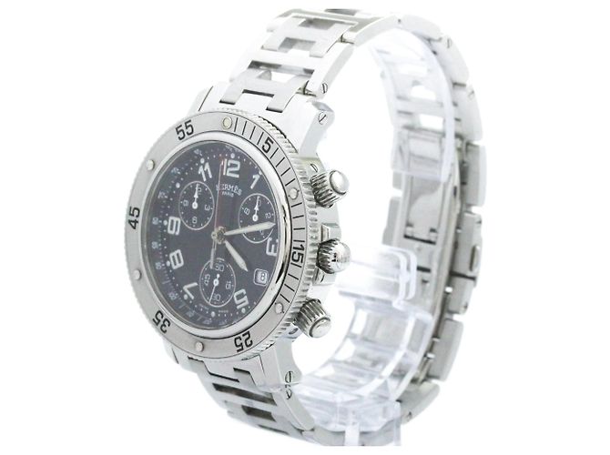 Hermès Orologio Hermes Clipper Diver Chronograph Quartz da uomo - vista 2