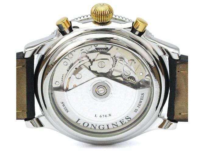 Orologio Longines Lindbergh Chronograph Automatic da uomo L2.618.5 - vista 6