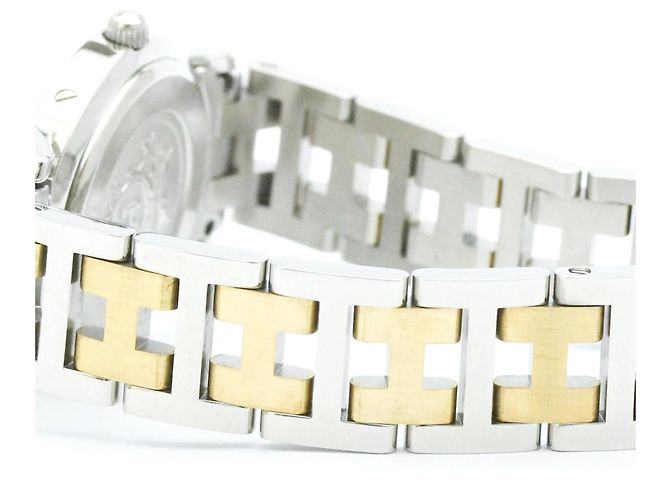 Hermès Reloj de mujer Hermes Clipper de acero chapado en oro Quartz - vista 3
