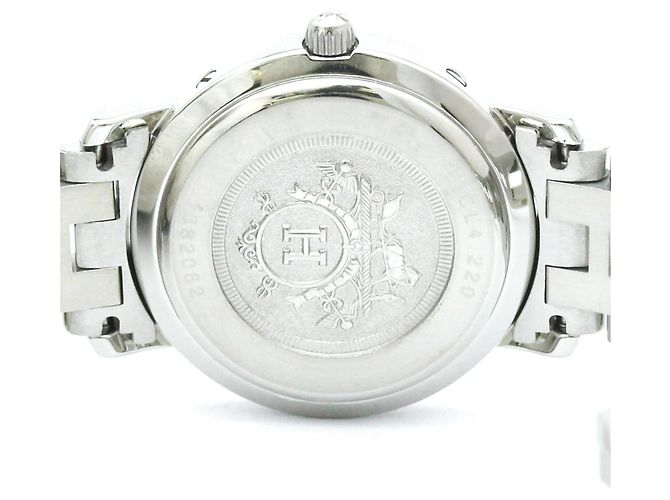 Hermès Reloj de mujer Hermes Clipper de acero chapado en oro Quartz - vista 6