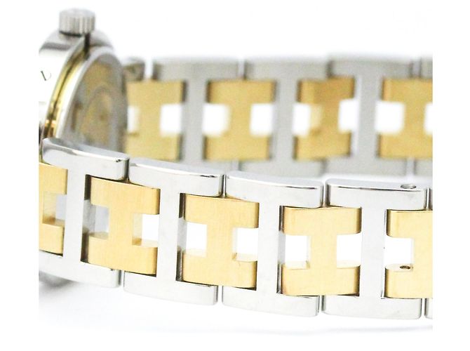 Hermès Relógio de pulso Hermes Clipper em aço dourado Quartz - vista 3