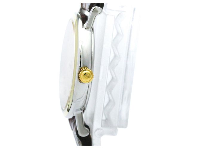 Omega De Ville vergoldete Quartz Damenuhr - Ansicht 4