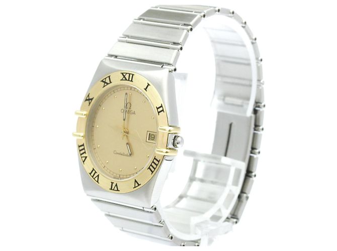 Relógio OMEGA Constellation 18K Gold Steel Quartz - vista 2