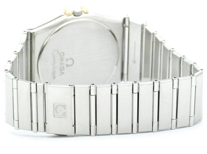 Relógio OMEGA Constellation 18K Gold Steel Quartz - vista 5